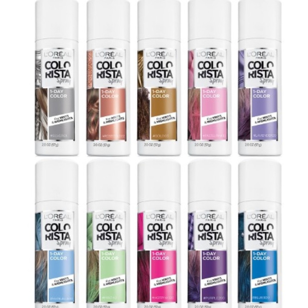 L’Oreal Colorista 1-Day Color Hair Sprays